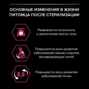 Корм PRO PLAN Sterilised SAVOURY DUO для стерилизованных кошек привередливых в еде c двойным вкусом трески и форели