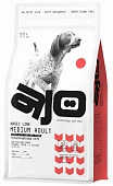 Сухой Корм AJO Dog Medium Adult с гречкой для взрослых собак средних пород Сухой Корм AJO Dog Medium Adult с гречкой для взрослых собак средних пород