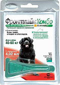 Капли на холку Фронтлайн Комбо для собак от 40 до 60 кг против блох и клещей