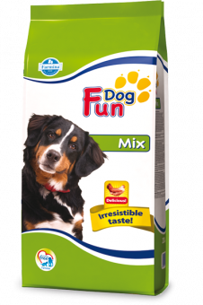 Корм Farmina Fun Dog Mix для взрослых собак с курицей Микс