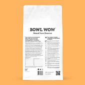 Сухой Корм Bowl Wow для кошек с чувствительным пищеварением полнорационный с индейкой и тыквой