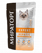 Паучи Мираторг Expert Hepatic для кошек «Бережная забота о здоровье печени»