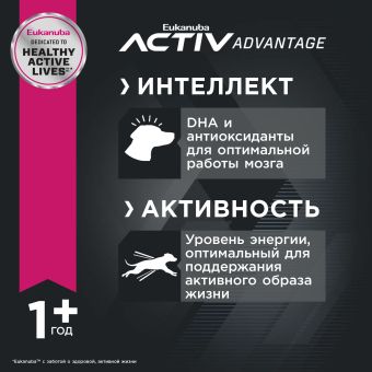 Корм для взрослых собак мелких пород Eukanuba Adult Small Breed 1+ years сухой