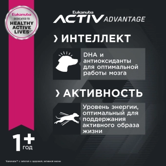 Корм для взрослых собак мелких пород Eukanuba Adult Small Breed 1+ years сухой