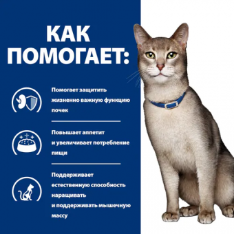 Корм Hill's Prescription Diet K/D для кошек. Поддержание здоровья почек