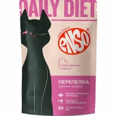 Паучи Enso Daily Diet для взросл кошек с профилактикой стресса кусочки в соусе с...