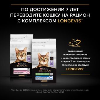 Корм PRO PLAN Sterilised SAVOURY DUO для стерилизованных кошек привередливых в еде c двойным вкусом трески и форели