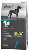 Сухой Корм Golosi Fish All Breeds для собак всех пород с рыбой и рисом Сухой Корм Golosi Fish All Breeds для собак всех пород с рыбой и рисом