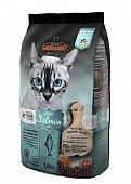 Корм Leonardo Adult беззерновой для взрослых кошек с чувствительным пищеварением на основе лосося