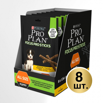 Лакомство Pro Plan Focus Pro Sticks для щенков с курицей