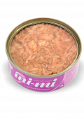 Консервы Mi-Mi Tuno & Shrimp для кошек и котят с тунцом и креветками