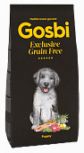 Сухой Корм Gosbi Exclusive Grain Free Puppy беззерновой для щенков всех пород с лососем и ягнёнком Сухой Корм Gosbi Exclusive Grain Free Puppy беззерновой для щенков всех пород с лососем и ягнёнком