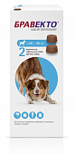 Таблетки от блох и клещей Бравекто 1000 мг. для собак 20-40 кг (2 таб/уп)