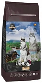 Сухой Корм Landor Adult Dog для взрослых собак всех пород с рыбой и рисом