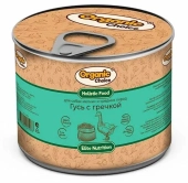 Банки Organic Choice для собак мелких и средних пород с гусем и гречкой