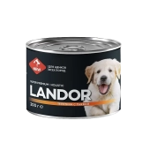 Консервы Landor Puppy для щенков всех пород с телятиной и тыквой