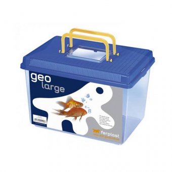 Переноска-террариум Ferplast Geo Large с крышкой для рыб и грызунов 