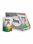Паучи Karmy Sterilised Cat для стерилизованных кошек и кастрированных котов с курицей в соусе Паучи Karmy Sterilised Cat для стерилизованных кошек и кастрированных котов с курицей в соусе