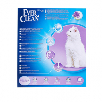 Комкующийся наполнитель Ever Clean Lavender с ароматом лаванды