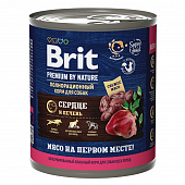 Банки Brit Premium by Nature для собак всех пород с сердцем и печенью