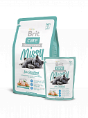 Корм Brit Care Cat Missy for Sterilised для стерилизованных кошек с курицей и индейкой