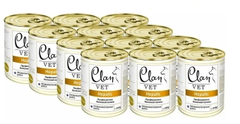Банки Clan Vet Hepatic для собак с профилактикой болезней печени