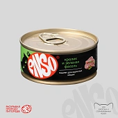 Банки Enso Basic полнорационный корм для взрослых кошек паштет с кроликом и зеленой...