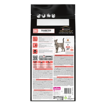 Сухой корм для кошек диетический PRO PLAN® VETERINARY DIETS DM ST/OX Diabetes Management при сахарном диабете