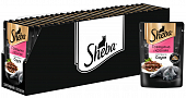 Паучи Sheba для кошек ломтики говядины и кролика в соусе Паучи Sheba для кошек ломтики говядины и кролика в соусе
