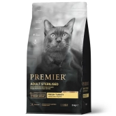 Сухой корм Premier для стерилизованных кошек и кастрированных котов от 1 года с...
