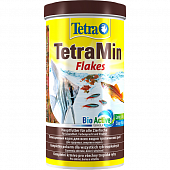 Корм TetraMin основной для всех видов аквариумных рыб в хлопьях