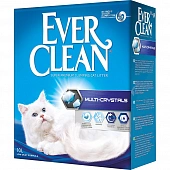 Комкующийся наполнитель Ever Clean Multi Crystals Blend без ароматизатора, с добавлением кристаллов