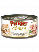 Консервированный корм Petreet Natura Куриная грудка с тунцом для кошек