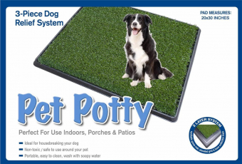 Туалет-лоток для собак Pet Potty Big с искусственной травой