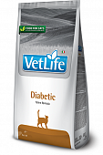 Сухой Корм Farmina Vet Life Cat Diabetic для кошек c контролем уровня глюкозы в крови при сахарном диабете