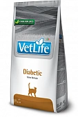 Сухой Корм Farmina Vet Life Cat Diabetic для кошек c контролем уровня глюкозы в крови при сахарном диабете