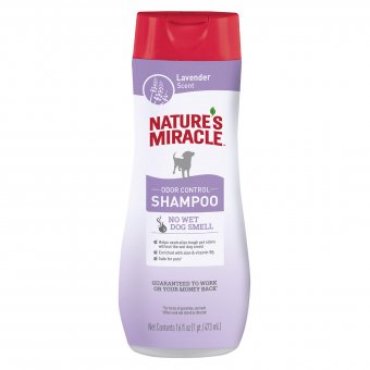 Шампунь Natures Miracle Lavender Odor Control против запаха для собак с ароматом лаванды