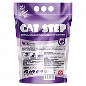 Наполнитель Cat Step Arctic Lavender для кошек впитывающий силикагелевый с запахом лаванды