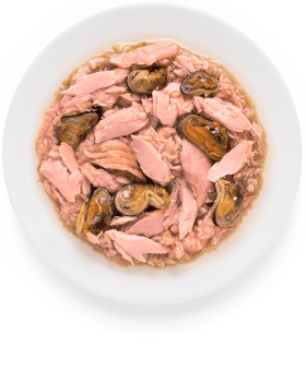 Консервы Grandorf Adult Cat Tuna With Mussel In Broth для кошек филе тунца с мидиями