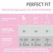 Сухой Корм Perfect Fit Junior для котят с курицей