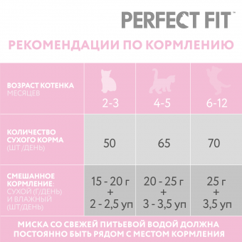 Корм Perfect Fit Junior для котят с курицей