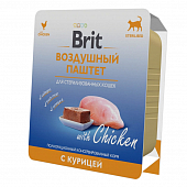 Ламистеры Brit Premium Sterilised Воздушный паштет для стерилизованных кошек с курицей