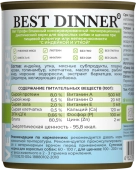 Консервы Best Dinner Vet Profi Exclusive Hypoallergenic для собак при пищевой аллергии...