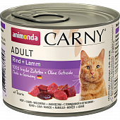 Консервы Animonda Carny Adult для кошек с говядиной и ягненком