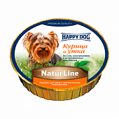 Паштет Happy Dog для собак с курицей и уткой Паштет Happy Dog для собак с курицей и уткой