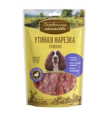 Деревенские Лакомства для взрослых собак. Сушеная утиная нарезка