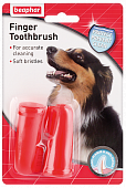 Зубная щетка Beaphar Finger Toothbrush на палец для собак