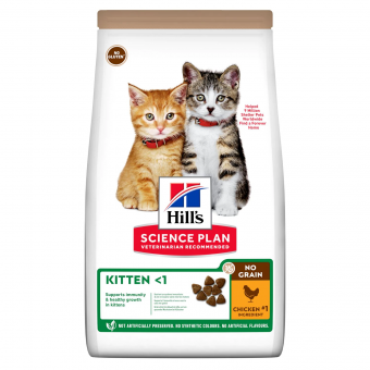 Корм Hill's Science Plan Kitten No Grain Chicken для котят с курицей и картофелем беззерновой