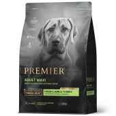 Сухой Корм Premier Dog Lamb&Turkey Adult Maxi для собак крупных пород со свежим мясом...
