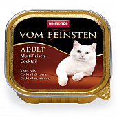 Консервы Animonda Vom Feinsten Adult для кошек. Мясной коктейль Консервы Animonda Vom Feinsten Adult для кошек. Мясной коктейль